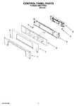 Diagram for 02 - Control Panel Parts