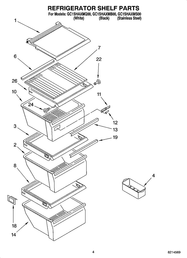 Diagram for GC1SHAXMS00