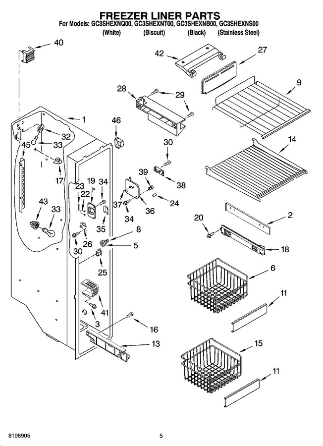 Diagram for GC3SHEXNT00