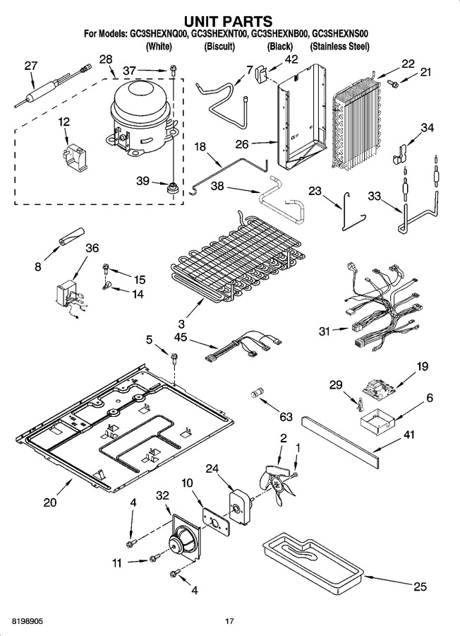 Diagram for GC3SHEXNS00