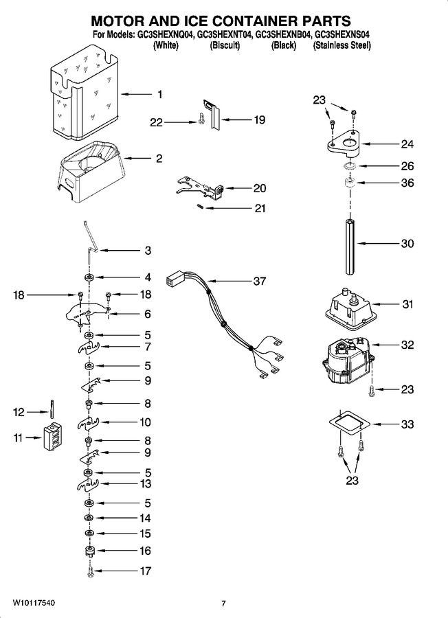 Diagram for GC3SHEXNB04