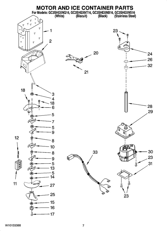 Diagram for GC3SHEXNT16
