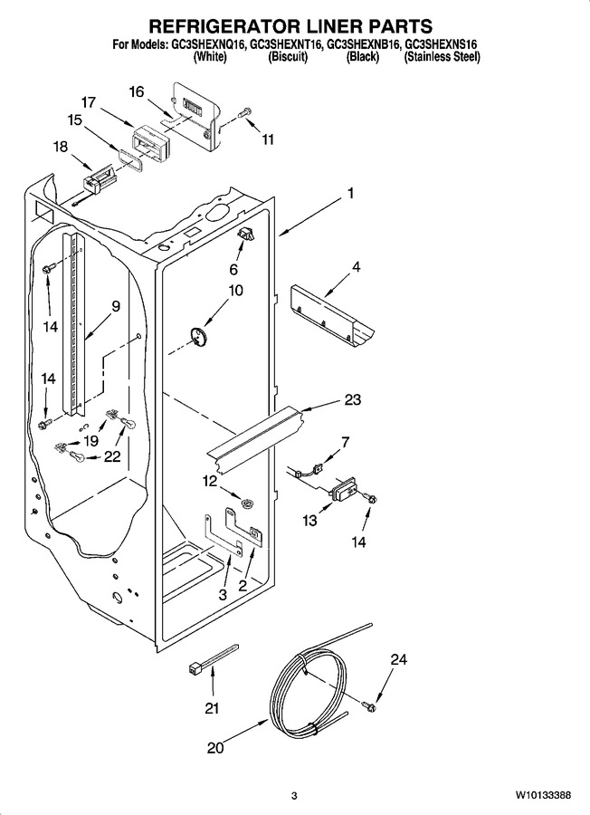 Diagram for GC3SHEXNB16