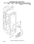 Diagram for 02 - Refrigerator Liner Parts