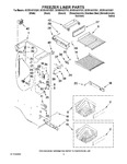 Diagram for 04 - Freezer Liner Parts