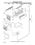 Diagram for 10 - Icemaker Parts