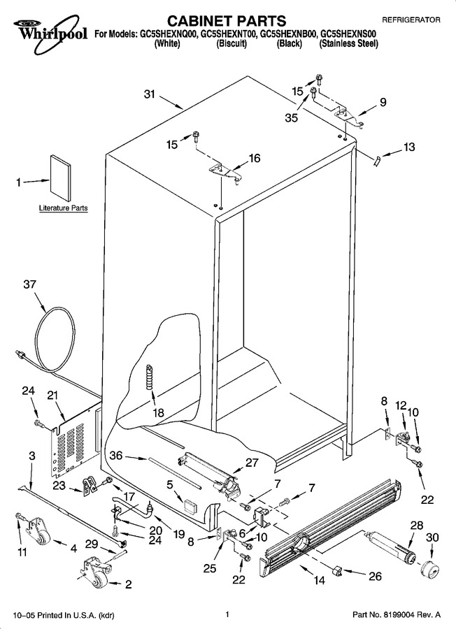 Diagram for GC5SHEXNT00