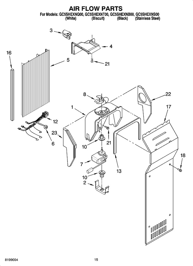 Diagram for GC5SHEXNS00