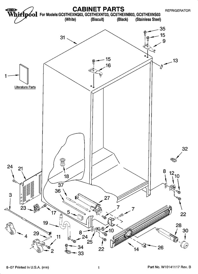 Diagram for GC5THEXNS03