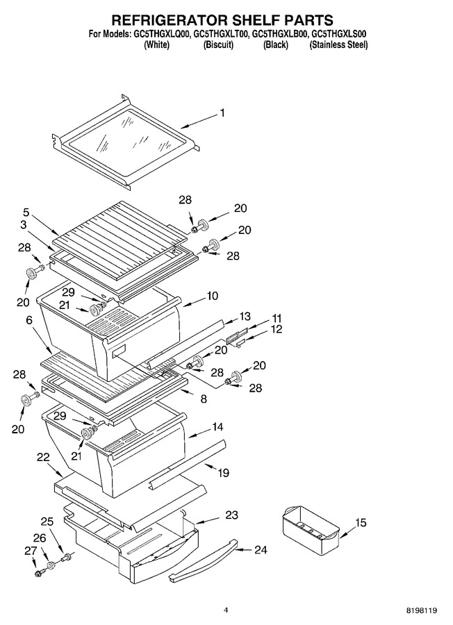 Diagram for GC5THGXLB00