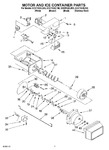 Diagram for 05 - Motor And Ice Container