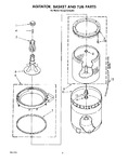 Diagram for 04 - Agitator, Basket And Tub