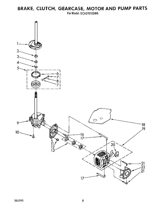 Diagram for GCA2701XSW0