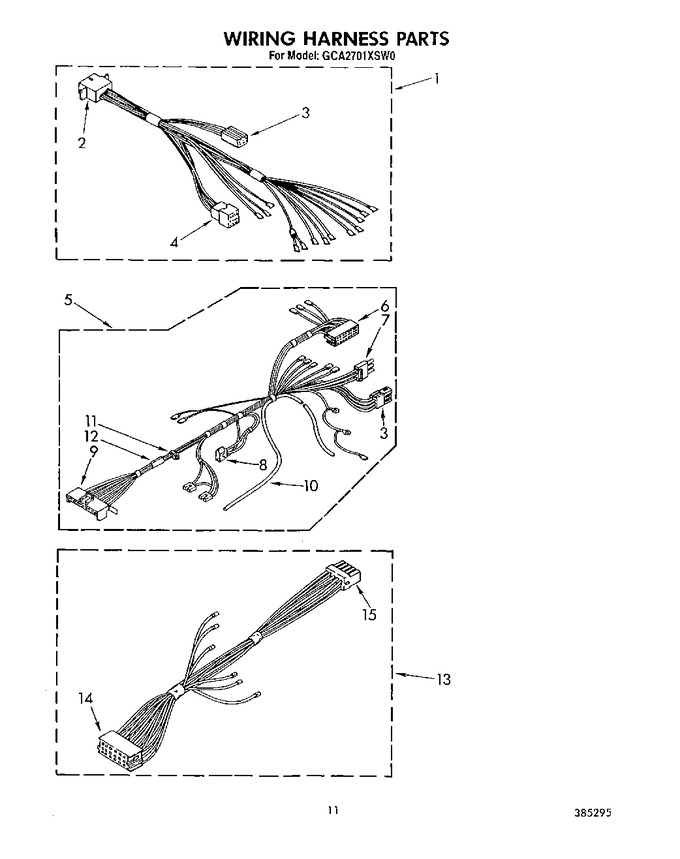 Diagram for GCA2701XSW0