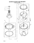 Diagram for 04 - Agitator, Basket And Tub