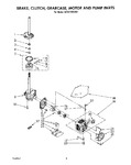 Diagram for 06 - Brake, Clutch, Gearcase, Motor And Pump