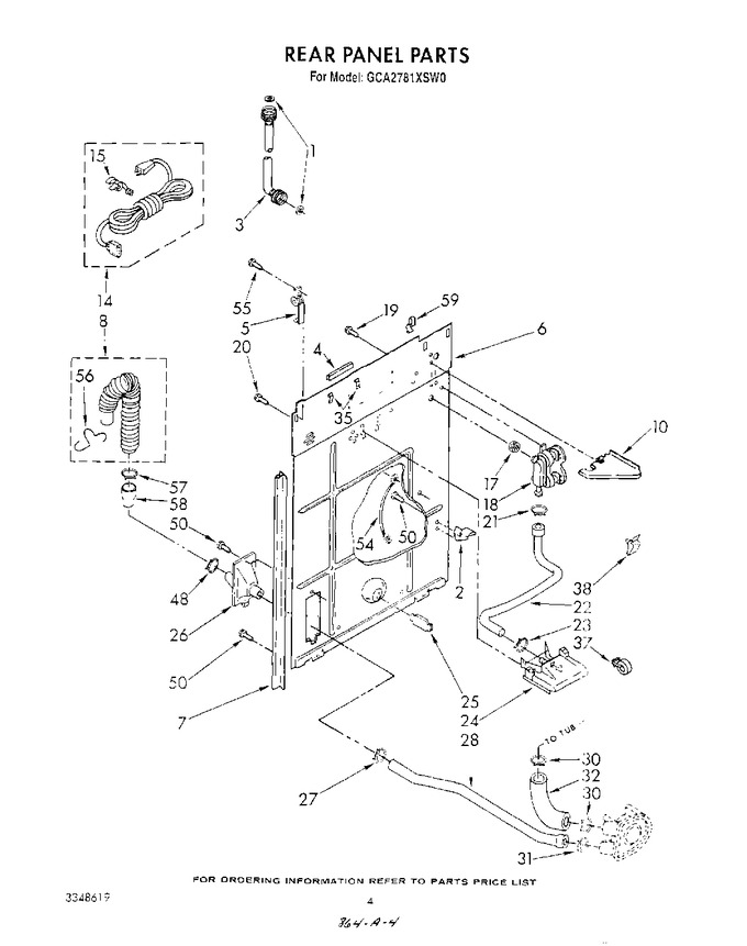 Diagram for GCA2781XSW0