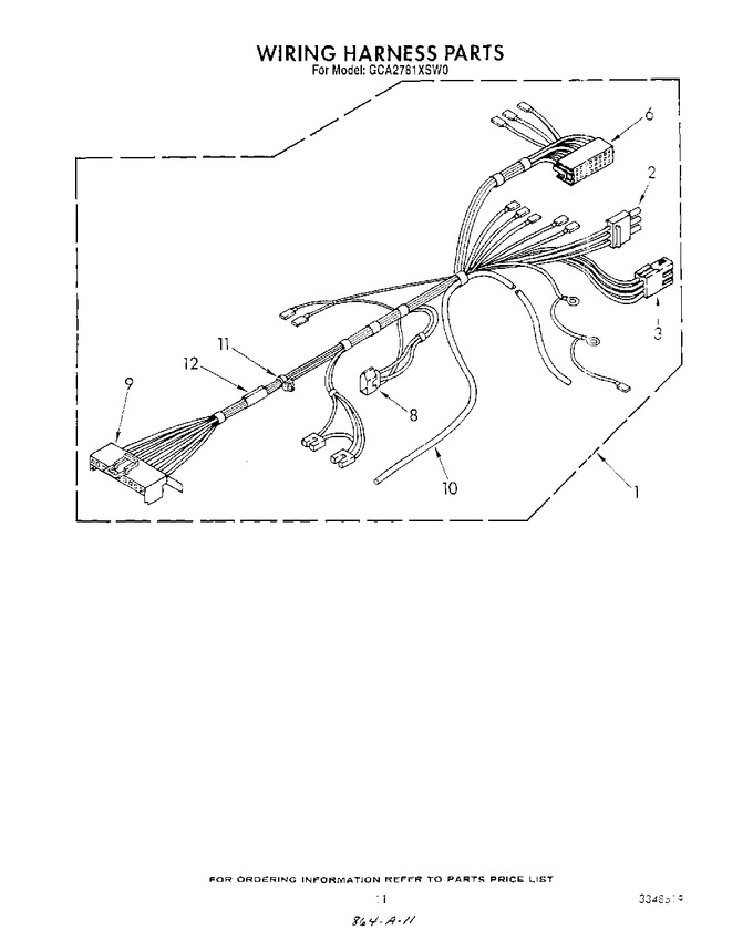 Diagram for GCA2781XSW0