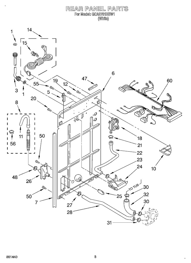 Diagram for GCA2781XSW1