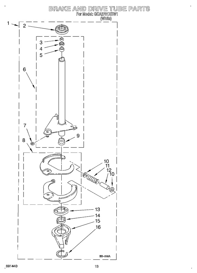 Diagram for GCA2781XSW1