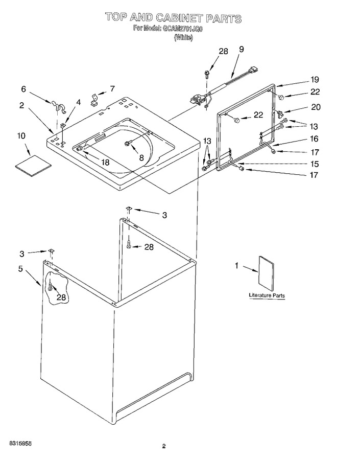 Diagram for GCAM2701JQ0