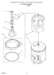Diagram for 03 - Agitator, Basket And Tub Parts
