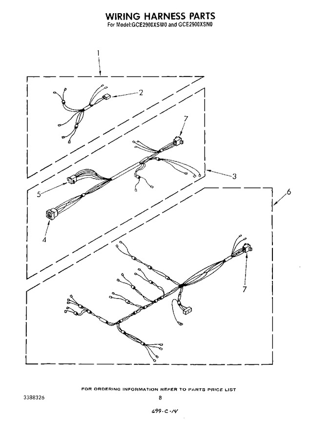 Diagram for GCE2900XSW0