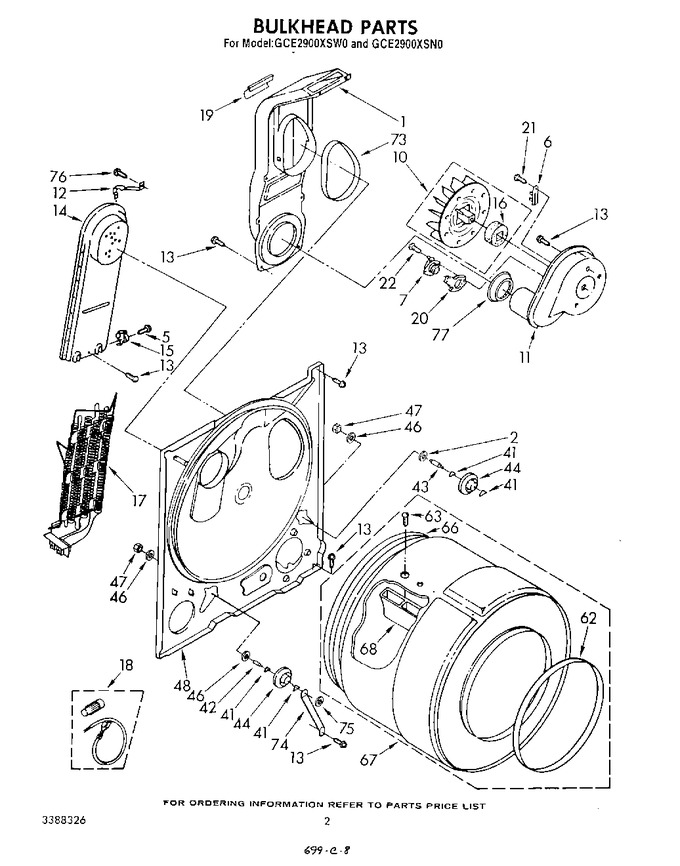 Diagram for GCE2900XSN0