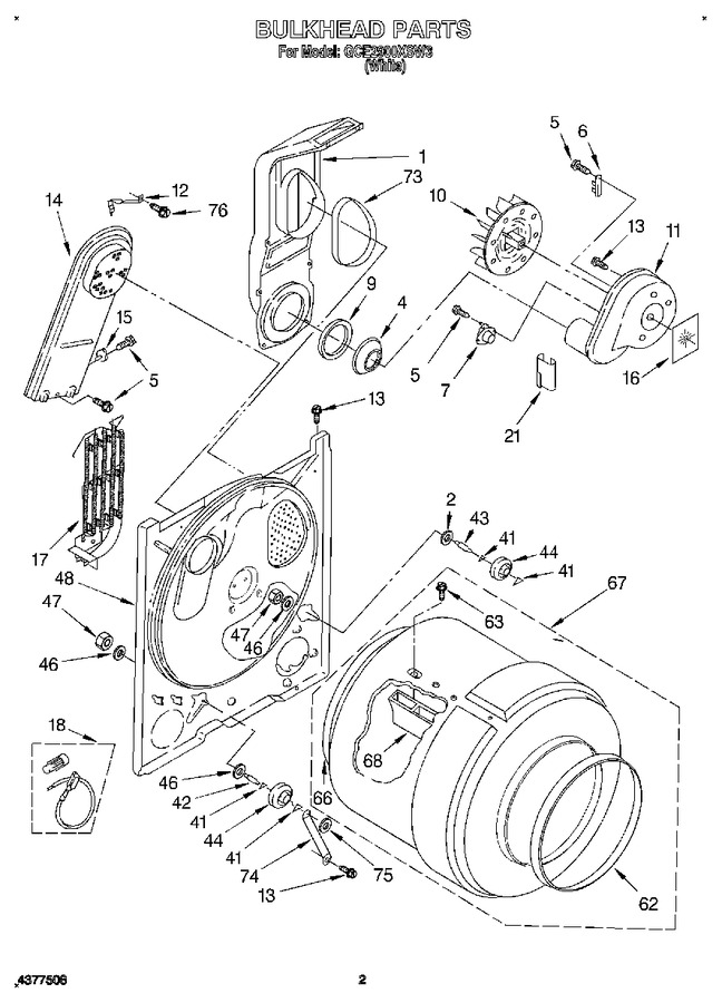 Diagram for GCE2900XSW3