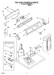 Diagram for 02 - Top And Console Parts