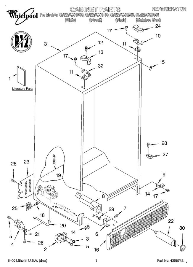 Diagram for GD22DCXHT00