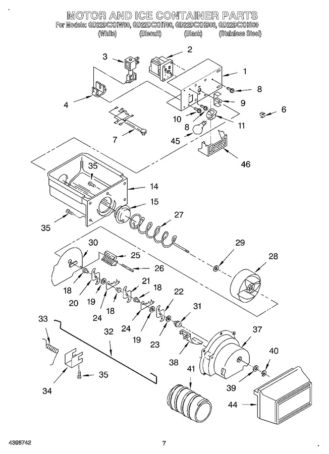 Diagram for GD22DCXHT00