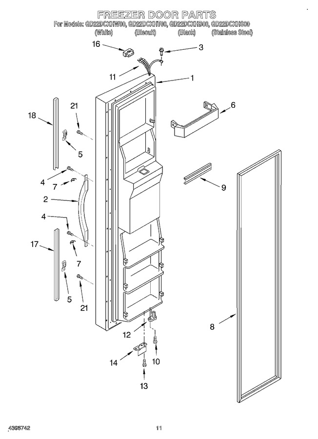 Diagram for GD22DCXHT00