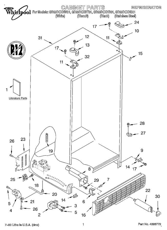 Diagram for GD22DCXHS01
