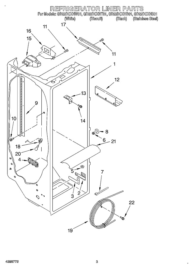 Diagram for GD22DCXHT01