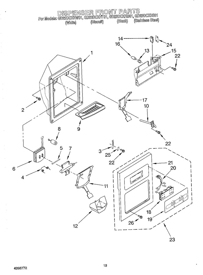 Diagram for GD22DCXHB01