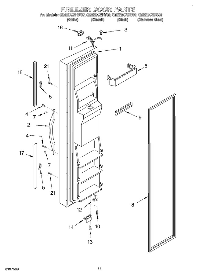 Diagram for GD22DCXHW02