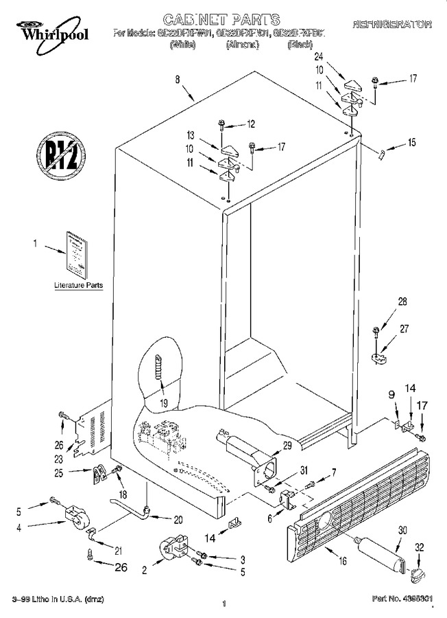 Diagram for GD22DFXFW01