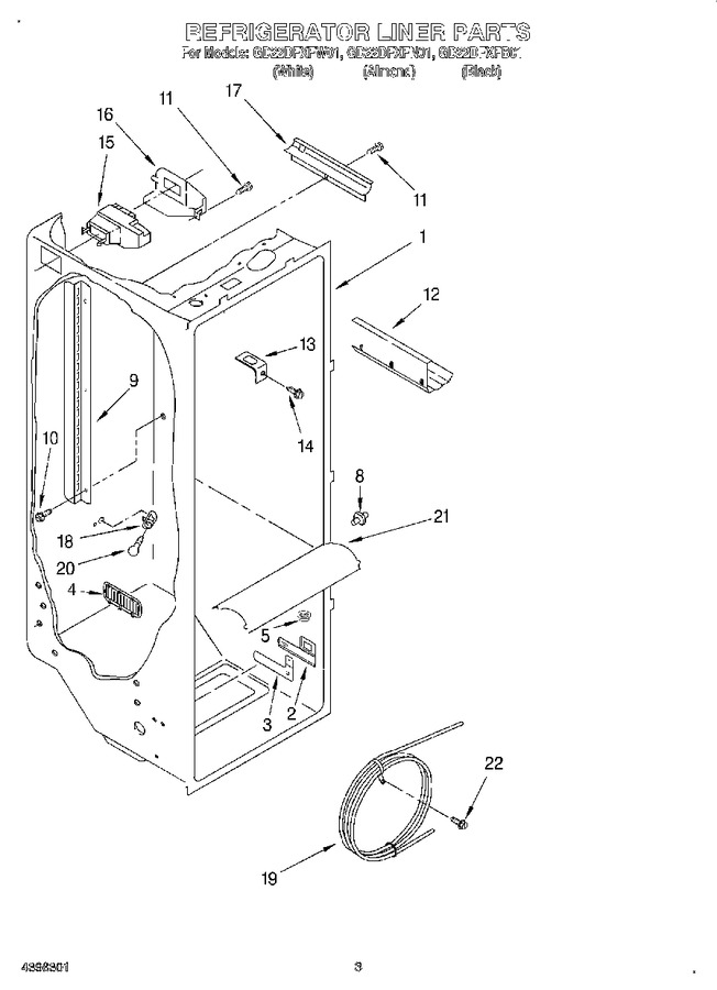 Diagram for GD22DFXFW01
