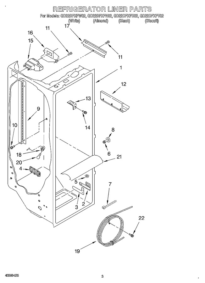 Diagram for GD22DFXFN02