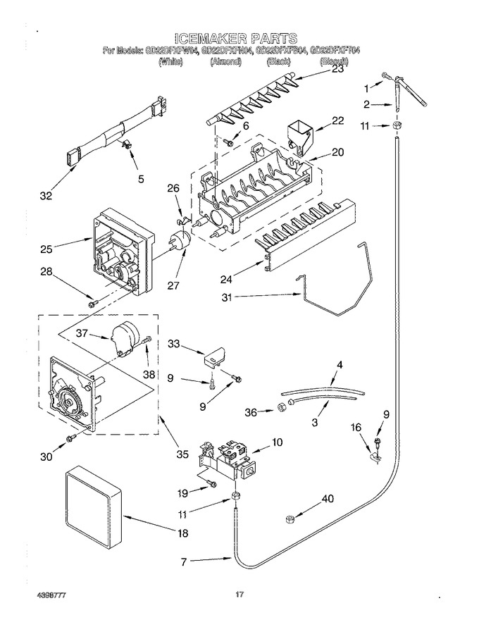 Diagram for GD22DFXFW04
