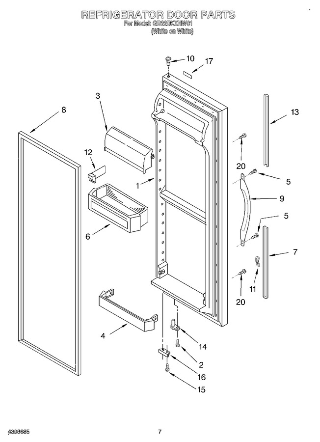 Diagram for GD22DKXHW01