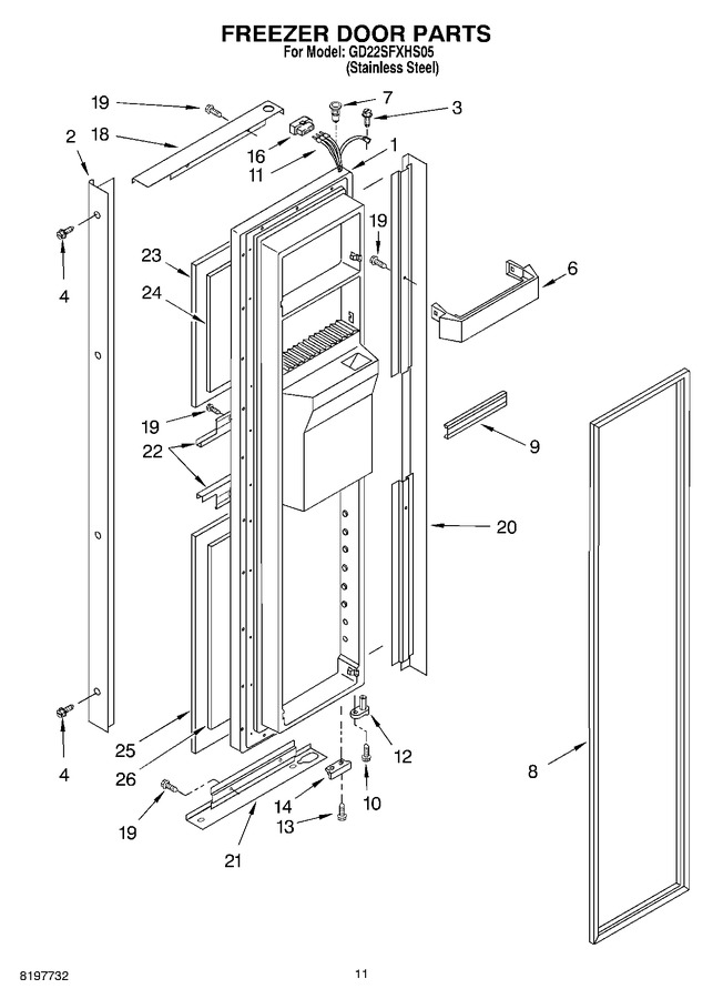 Diagram for GD22SFXHS05