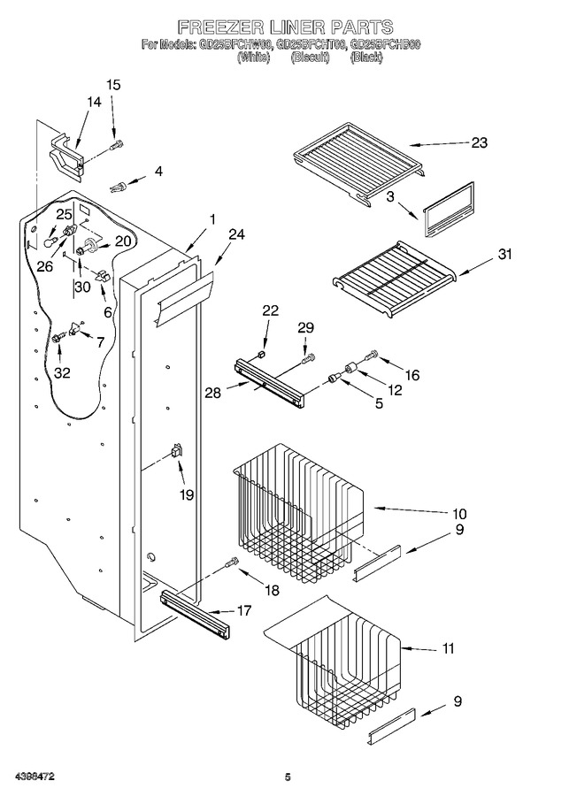 Diagram for GD25BFCHW00