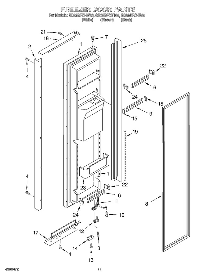 Diagram for GD25BFCHW00