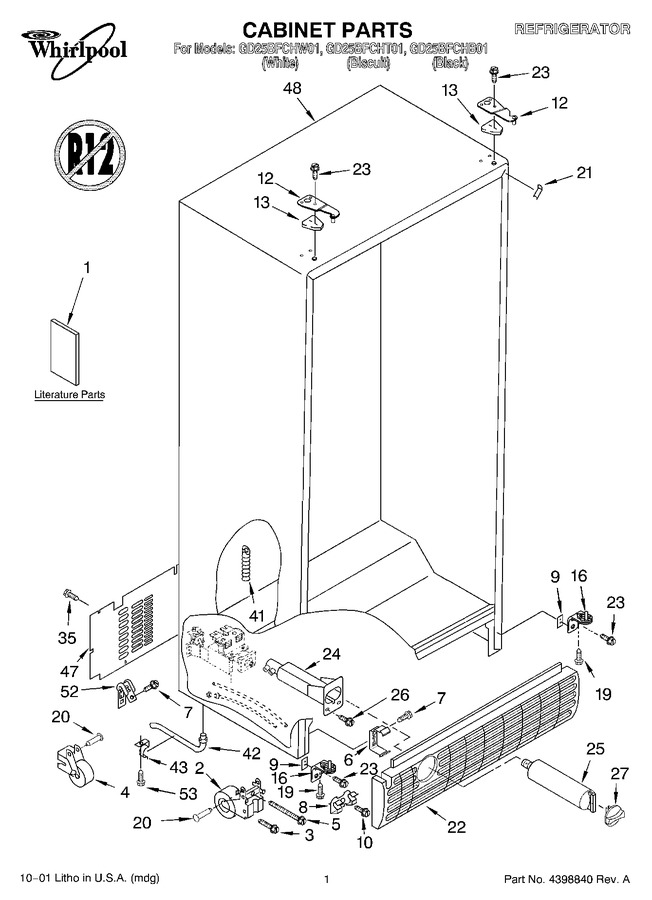 Diagram for GD25BFCHW01