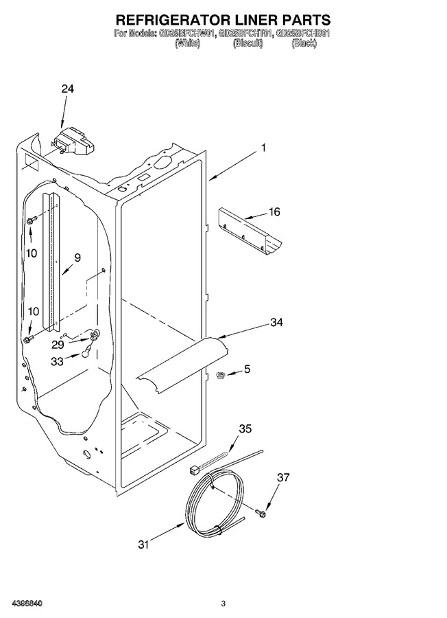 Diagram for GD25BFCHT01