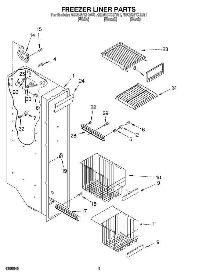 Diagram for GD25BFCHW01