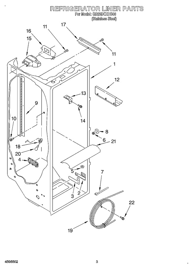 Diagram for GD25DCXHS00