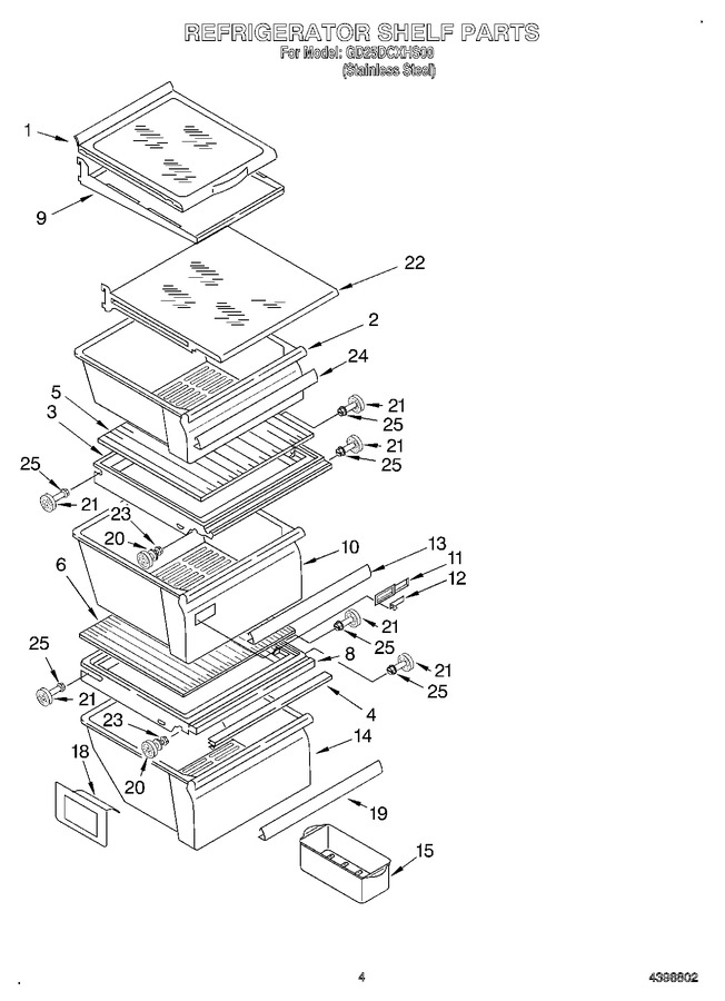 Diagram for GD25DCXHS00